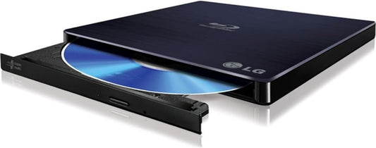 External LG Blu-ray Writer - Ultra-Slim, 6X Speed, USB 2.0, for Windows 10