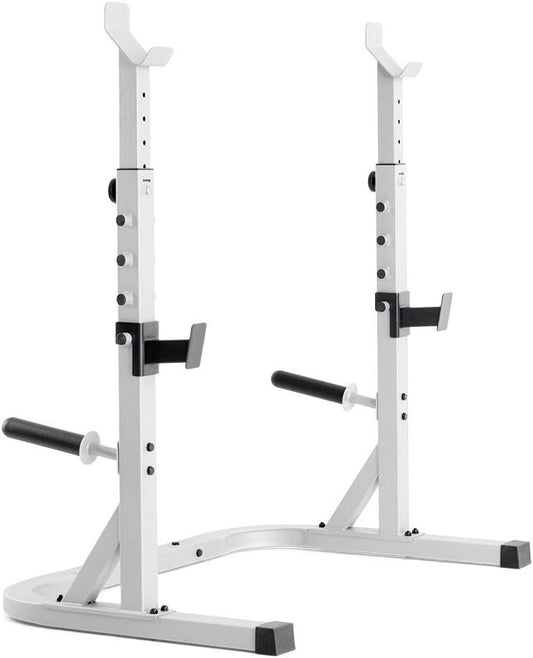 Independent Squat Rack with Adjustable Safety Arms - Perfect for Home Workouts