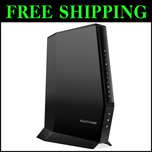 Advanced Nighthawk WiFi 6 Router and DOCSIS 3.1 Modem Combo - Coax Connectivity