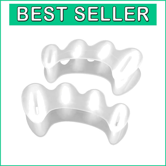Bunion Corrector - Original Large Clear Toe Spacers for Flexibility & Comfort