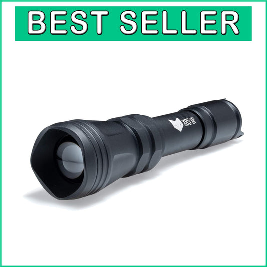 Adjustable 850nm IR Flashlight - Rugged Design for Night Vision Accessories