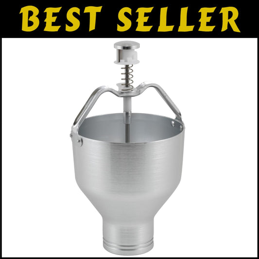 Compact 10 Gauge Aluminum Pancake Dispenser - No Clogs, Just Perfect Pancakes