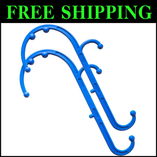 Eco-Friendly Trigger Point Back and Neck Massager - 2-Pack Pain Relief Set