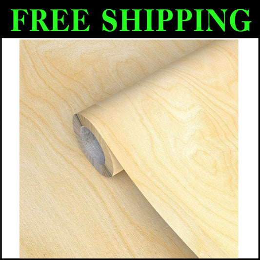 Durable 12" x 15ft Birch Veneer Edge Banding - Ideal for Furniture Restoration