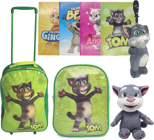 Talking Tom & Friends Ultimate Gift Set - Plush, Backpack & More Essentials