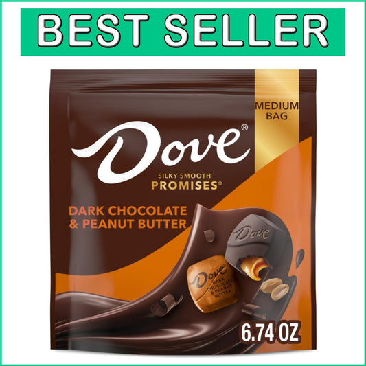 Sweet Mother's Day Treat: 8 Bags of Dark Chocolate & Peanut Butter Candy Gifts