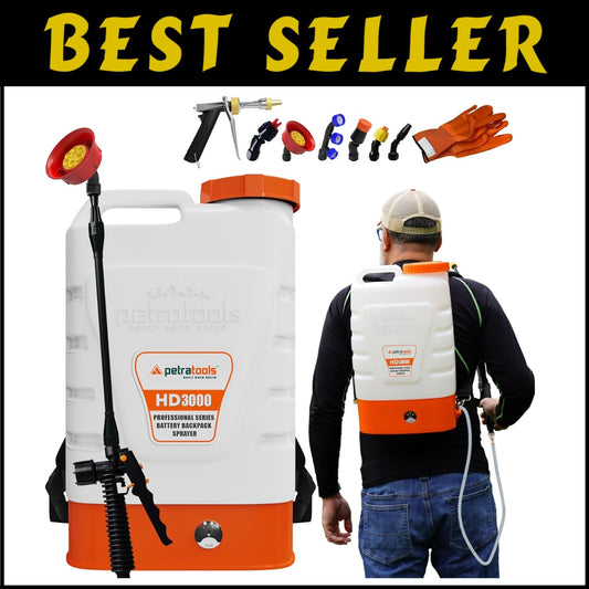 3 Gallon Battery Powered Backpack Sprayer - Ultimate Convenience for Gardeners