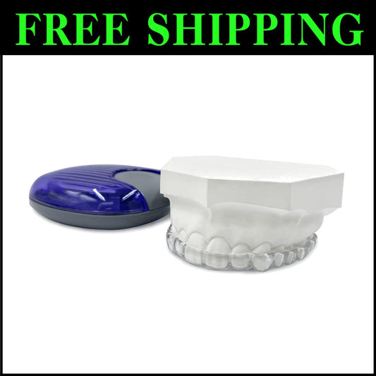 Clear Custom-Fit Mouth Guard for Teeth Grinding - Comfort Upgrade for Adults