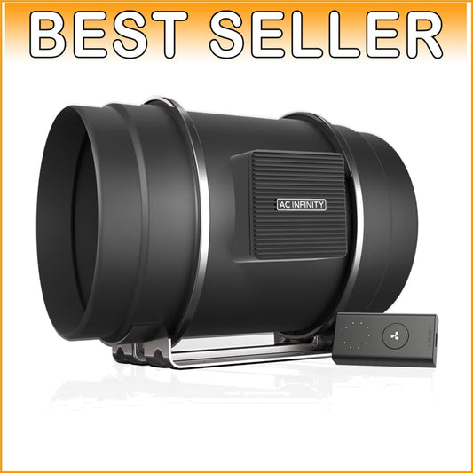 CLOUDLINE S8 PRO 8-Inch Inline Duct Fan - Quiet 10-Speed Ventilation Solution