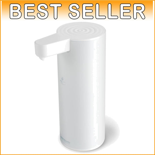 Elegant Touchless Soap Pump Dispenser - 9 oz. Stainless Steel, USB-C Recharge