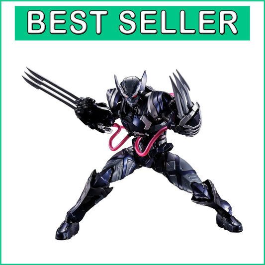 Collectible Venom Symbiote Wolverine with Diecast Parts - S.H.Figuarts Series