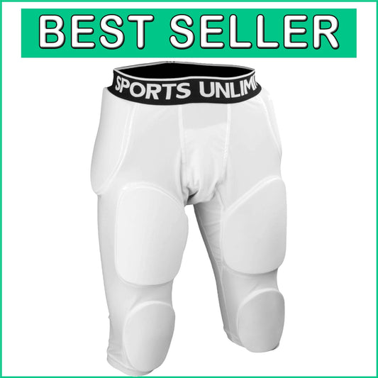 Adult Football Girdle with Cup Pocket - Compression Fit & All-Around Protection