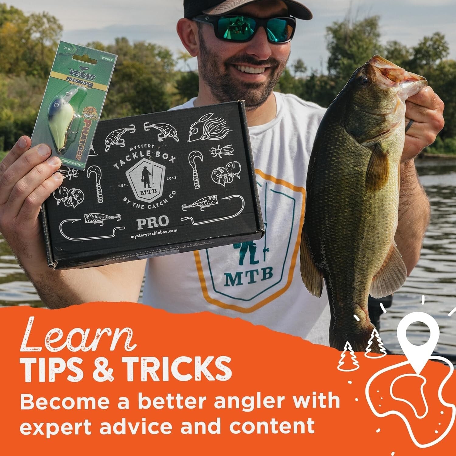 Mystery Tackle Box PRO | Premium Bass Fishing Kit with Exclusive Lures