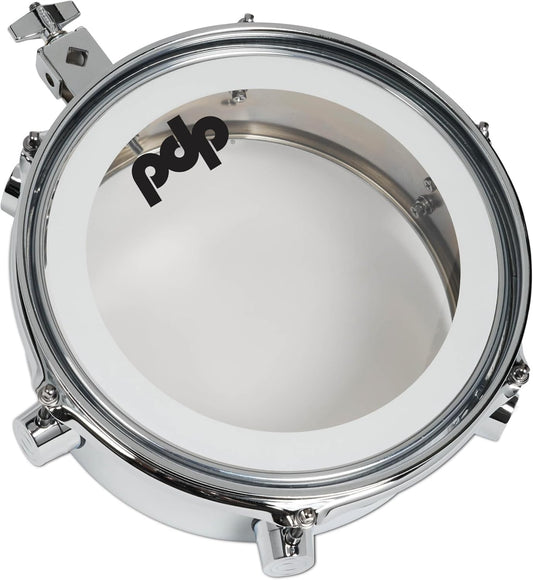 DW Mini Timbale 4X10 in Chrome-Plated Steel: Lightweight Percussion Instrument