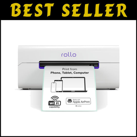 Custom 4x6 Shipping Label Printer with Thermal Technology - Ink-Free Printing