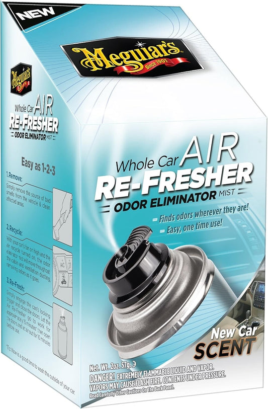 2.5oz Whole Car Air Freshener - New Car Scent, 6-Pack of Odor Eliminators