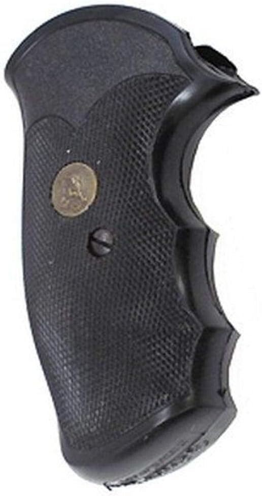 Ergonomic Finger Groove Gripper Grips for S&W J Frame Round Butt Revolvers