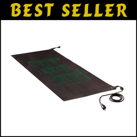 Daisy Chain Up to 5 Heavy-Duty Heat Mats - 60x21 for Enhanced Plant Growth