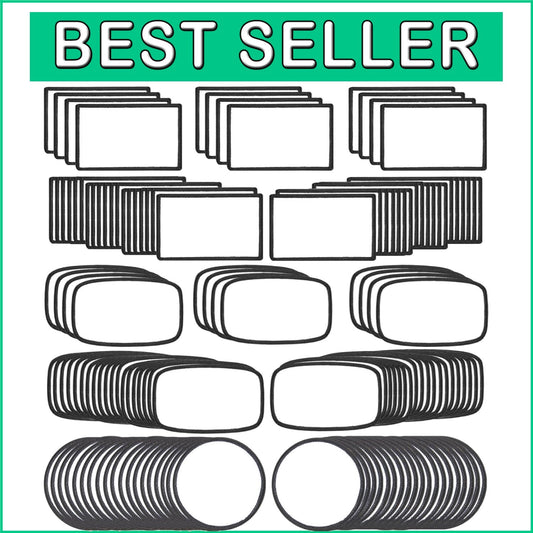 150 Pieces Iron-On DIY Sublimation Patches - Customizable Fun for All Ages