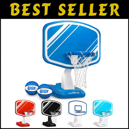 Exciting Inflatable Basketball Game for Pools - Includes Pump and Basketballs