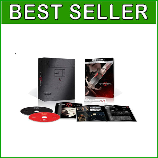 V for Vendetta 4K UHD Giftset - Ultimate Collector's Edition with Bonus Content