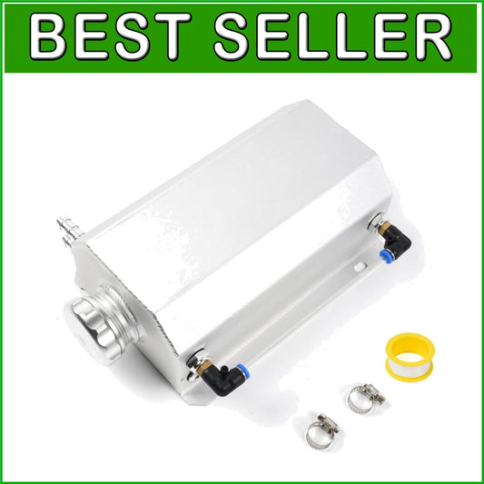 Compact Universal 2L Coolant Tank with Level Indicator - Ideal for All Vehicles