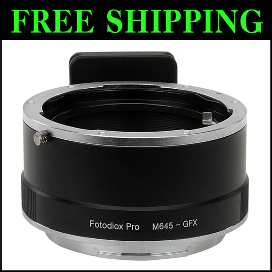 Professional Mamiya 645 Lens Adapter for GFX Camera - Infinity Focus Guaranteed