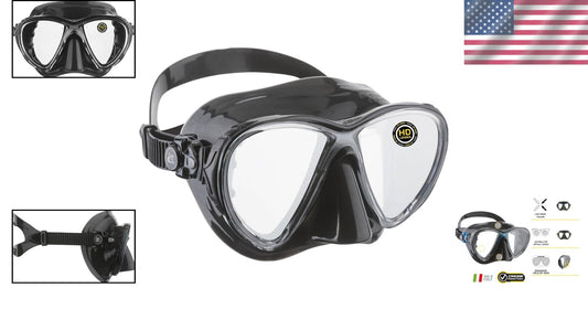 Big Eyes Evolution Scuba Diving Mask - Comfortable, Durable, Hypoallergenic Fit
