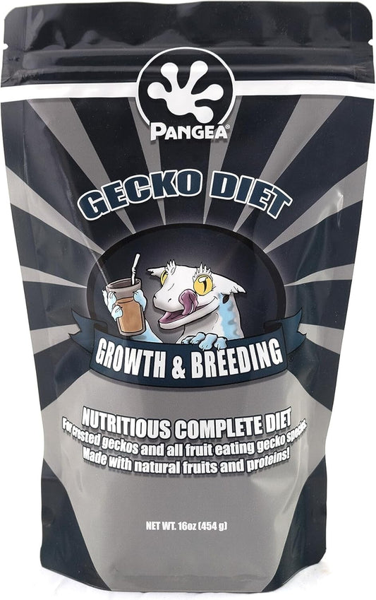Enhanced Gecko Diet Powder - Insect Flavor Formula for Optimal Growth 16 oz