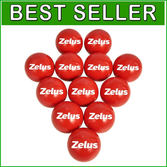 Bright Red 1 lb Weighted Balls - Perfect for Baseball & Softball Training