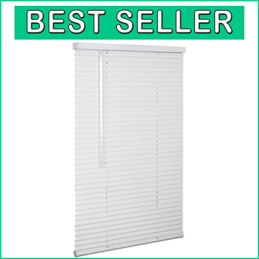Child-Safe 36" x 54" Cordless Aluminum Mini Blinds - Room Darkening Solution