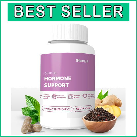 Easy-to-Swallow Over 30 Menopause Support: All-Natural Hormone Balance Capsules