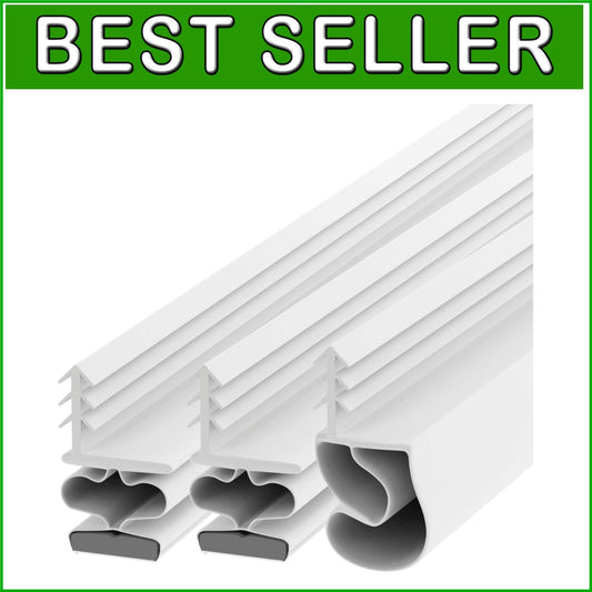 Adjustable Magnetic Weather Stripping Seal for Doors - Full Set 36" x 84"