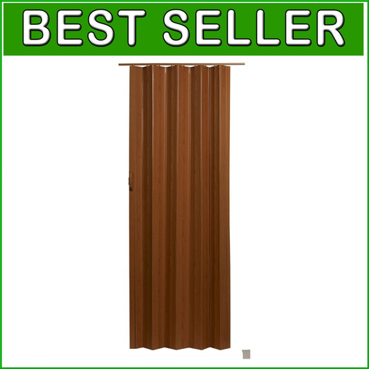 Functional and Attractive Via Accordion Door, 24-36 x 80 Inches - Easy Assembly