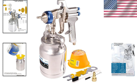 High-Performance 33 oz Spray Gun for Automotive & Home Painting Applications
