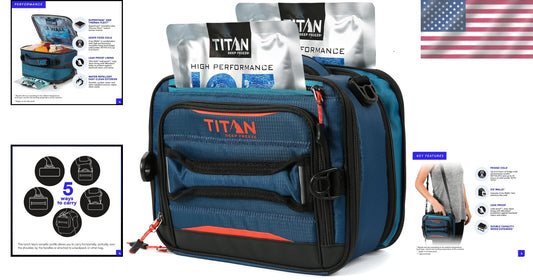 Expandable Titan Lunch Pack with Ice Walls – Perfect for School, Work & Outdoors