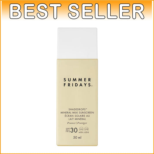 ShadeDrops SPF 30 Mineral Face Sunscreen with Zinc Oxide & Chamomile - 1.7 Fl Oz