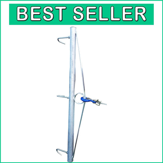 Efficient Woven Wire Fence Stretcher with Welded Steel Bow – 324 lbs Capacity