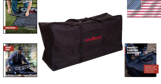Durable Camp Chef Carry Bag for Two-Burner Stoves - Weather-Resistant Design