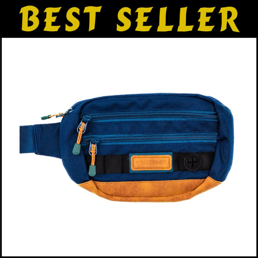 Stylish Pacific Blue Pet Utility Pack - Store Treats, Balls & Keys On-the-Go