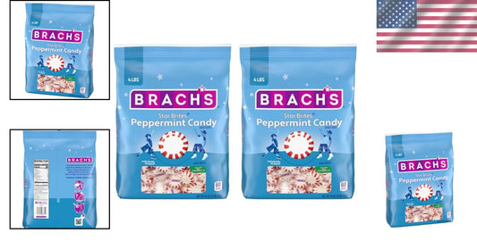 Star Brites Peppermint Candy Mega Pack - 4 lbs of Individually Wrapped Treats