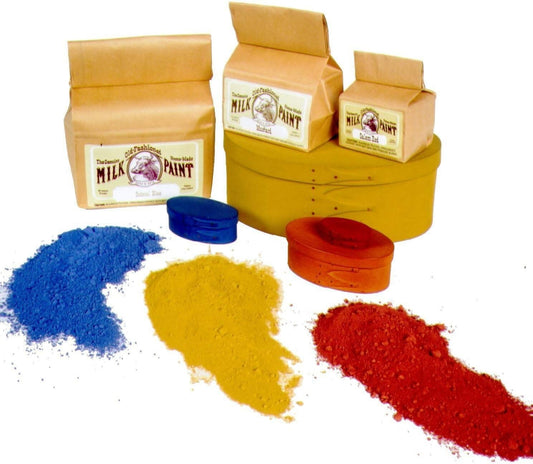 Authentic Milk Paint in Bayberry Green - Non-VOC, Perfect for Antique Finishes