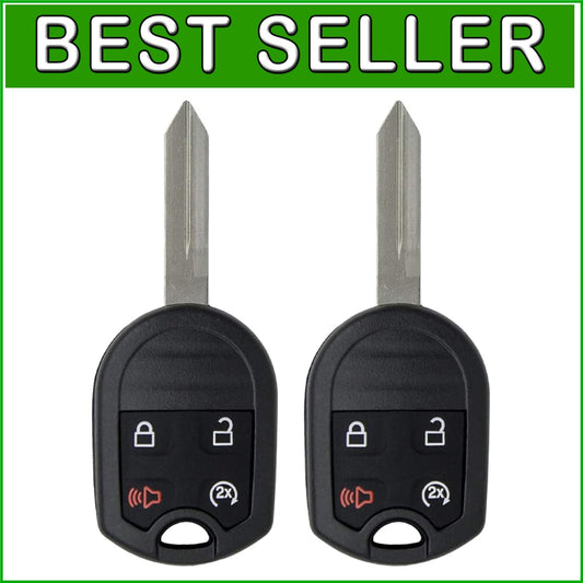 2-Pack Keyless Remote Replacement for Ford F-Series - DIY Programming Included