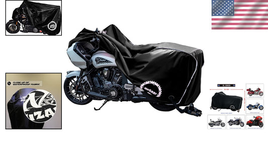Extra Large Motorcycle Cover - Weatherproof & Secure Motorcycle Storage Solution