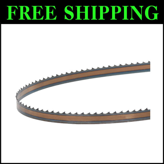 Swedish Silicon Steel 70.5" Band Saw Blade - 4 TPI for Hardwoods and Softwoods