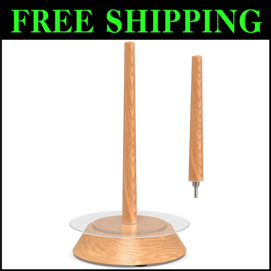 Ergonomic Yarn Holder with Bearing Spinner for Effortless Crafting - 1.2 lb