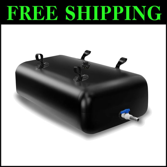 100 Gallon Heavy-Duty PVC Water Tank with Reinforced Sealing - 39.4x31.5x19.7 in