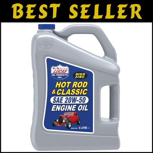 High-Performance 3-Pack 20W-50 Petroleum Oil - 5 Qt Jugs, Max Engine Protection