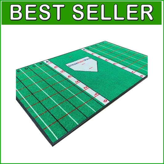 Youth Batting Mat for Baseball & Softball - Portable Training Setup 4' x 6.5'