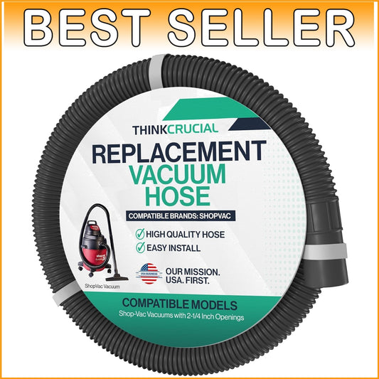 Cost-Effective 10-Foot Replacement Hose for Shop-Vac with 2-1/4 Inch Openings